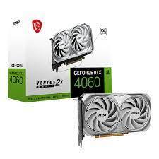 VGA MSI RTX 4060 VENTUS 2X WHITE 8G OCVGA (การ์ดแสดงผล) MSI GEFORCE RTX 4060 VENTUS 2X WHITE 8G OC - 8GB GDDR6