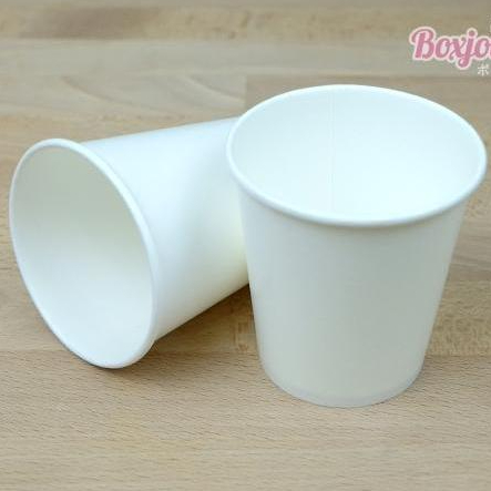 แก้วกระดาษ 6.5 oz. และ 8 oz.ไม่พิมพ์ลายไม่มีหูจับ แพคละ 50 ใบ !!รับสั่งตั้งแต่ 3 แพคขึ้นไป