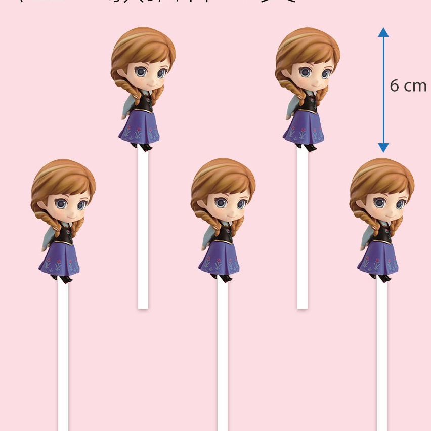 ป้ายปักเค้กเจ้าหญิง ป้ายปักเค้กเอลซ่า - รูปที่ 3