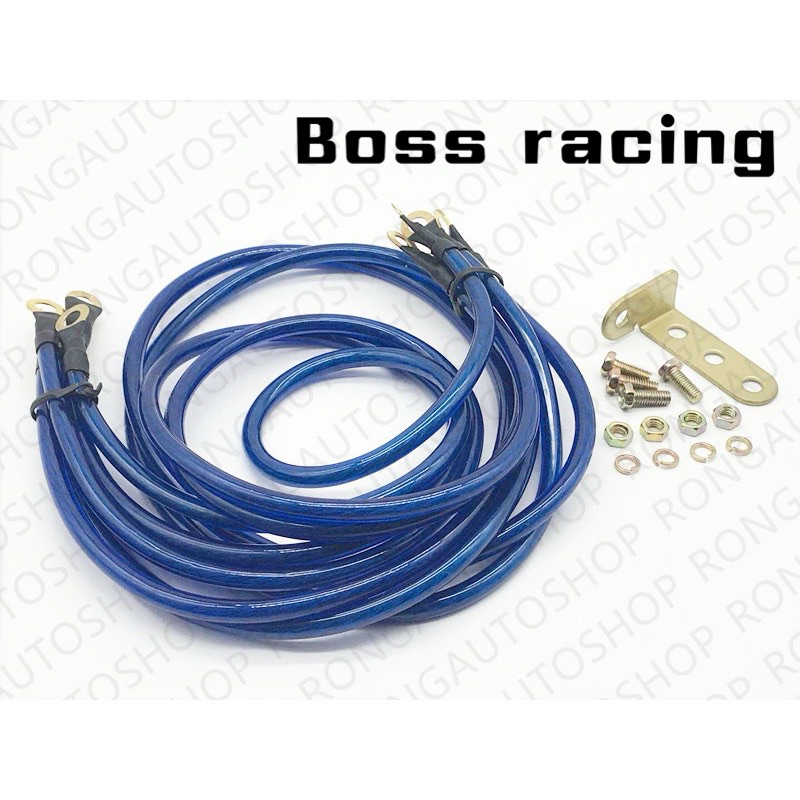 สายกราวด์วายHKS GROUND WIRE สีแดง ใช้ได้ทุกรุ่น มีให้5เส้นด้วยกัน ราคาไม่แพง งานดี งานทน งานคุณภาพ - รูปที่ 4