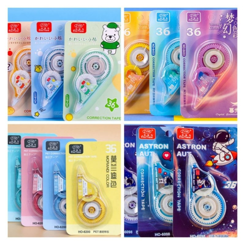 เทปลบคำผิด เขียนทับได้เลย ราคาถูก พร้อมส่งจ้า🥰