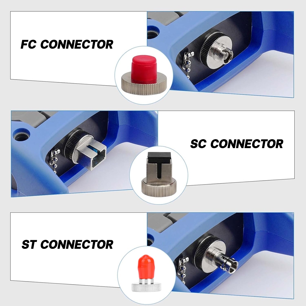 อะแดปเตอร์แปลง หัวเปลี่ยน New Optical Fiber  Connector Adapter SC / ST/ FC วัดค่าแสง