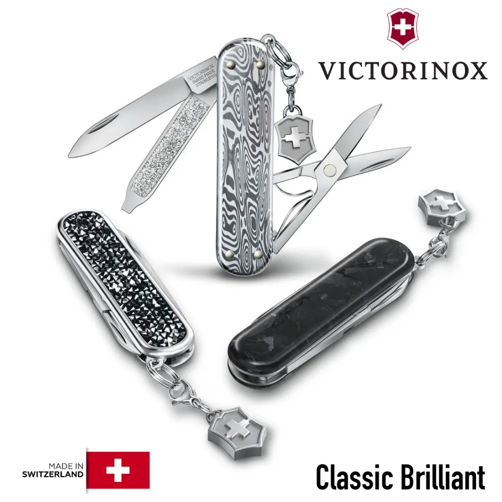 มีดพับคอลเลคชั่น Victorinox Classic SD Brilliant Swiss Army Knife