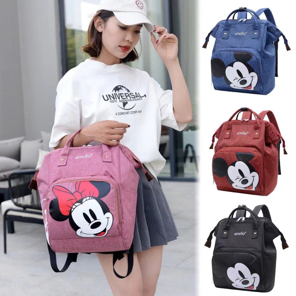 i happy shop: กระเป๋าเป้ลายมิกกี้เมาส์น่ารักมี 6 สีให้เลือก