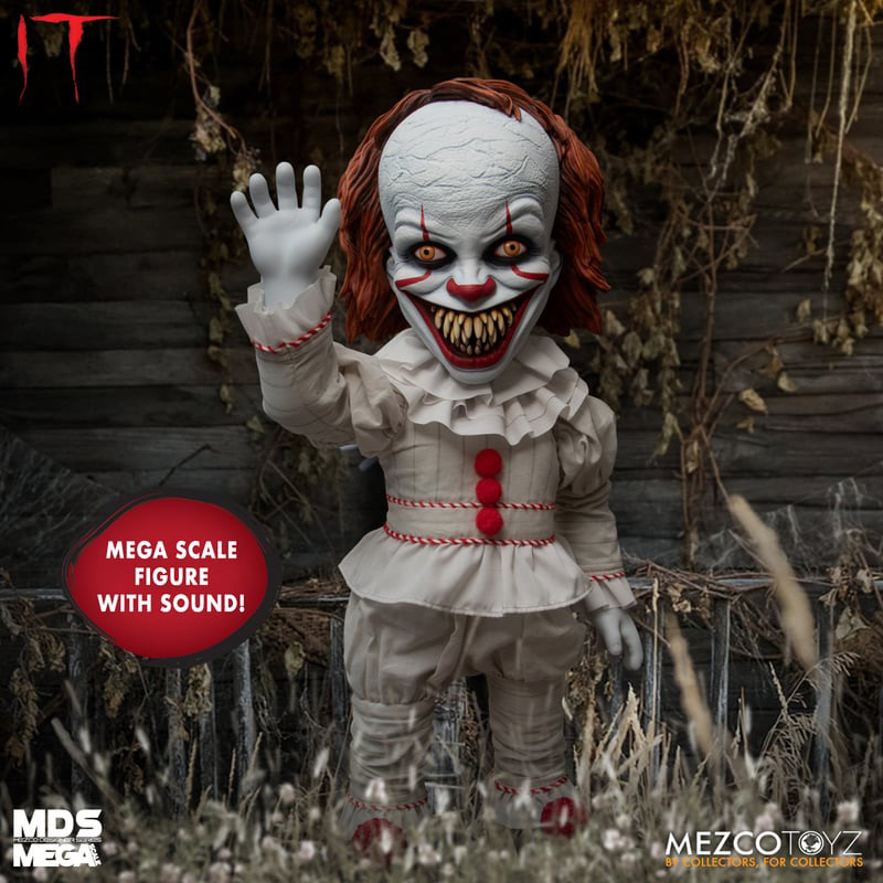 MDS MEGA SCALE IT : Talking Sinister Pennywise Figure 36 cm