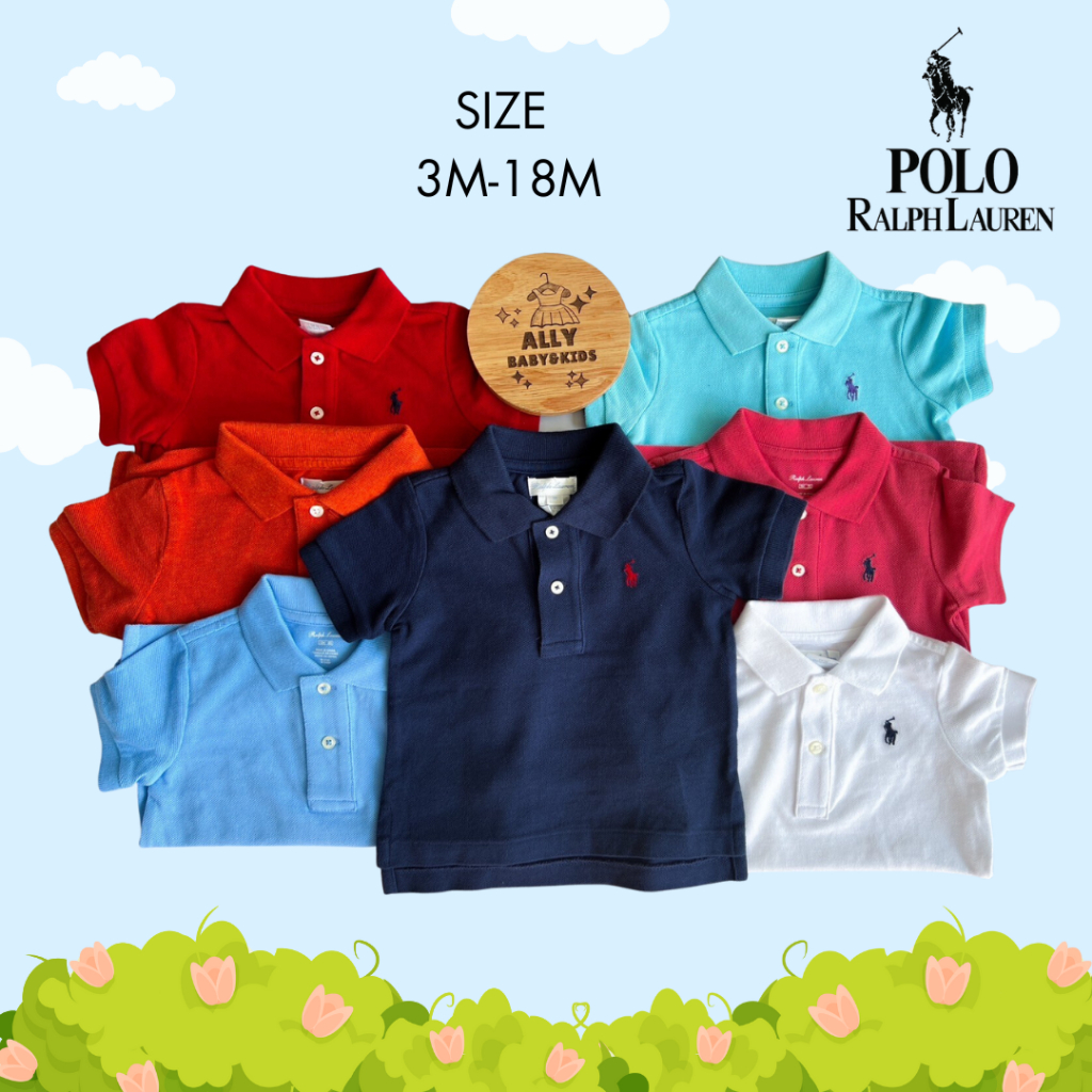 เสื้อเด็กผู้ชาย ชุดเด็กผู้ชาย แบรนด์ POLO RALPH LAUREN แท้