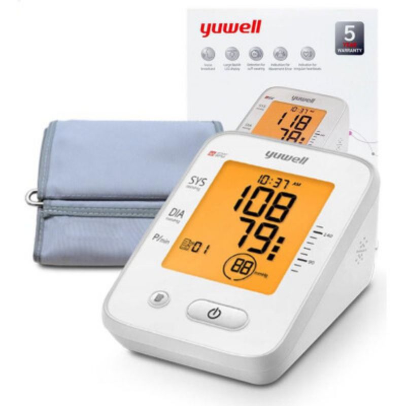 เครื่องวัดความดันโลหิต แบบดิจิตอล YUWELL รุ่น YE660F