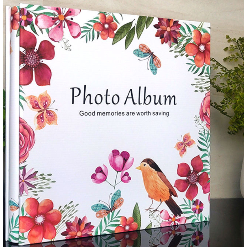 อัลบั้มรูป 4R/6 นิ้ว อัลบั้มรูปการ์ด โปสการ์ด (5 ช่อง รูป 4x6 นิ้ว ใส จุได้ 500 รูป)