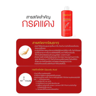 Deproud Official Store - ดีพราวด์ - AHA 8% กรดแดง 1 + ครีมโสมฝาแดง 1 (ไลฟ์)