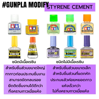MR.CEMENT กาวติดพลาสติกโมเดล ความยึดติดสูง ขนาด 25 ml (ชนิดใส) MC-124