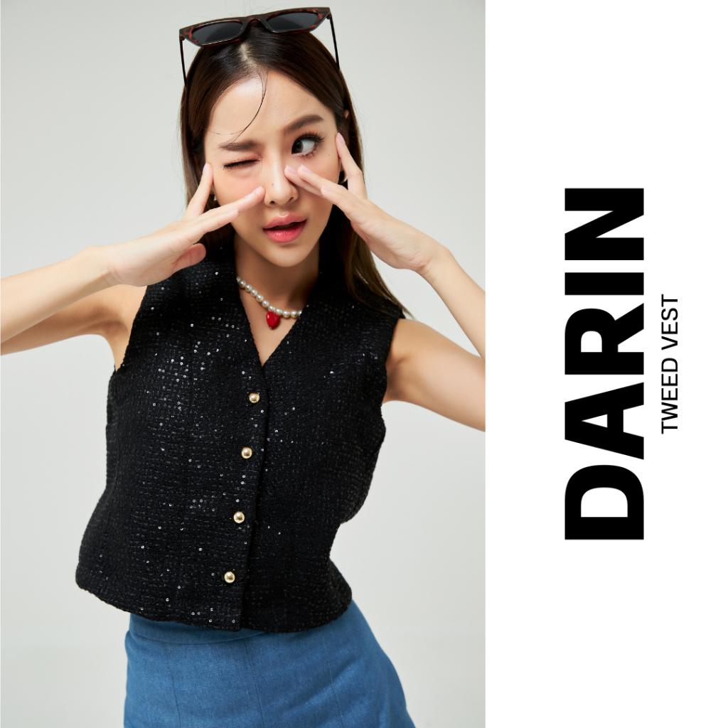 ayla.official_th I DARIN (เสื้อกั๊กTweed)