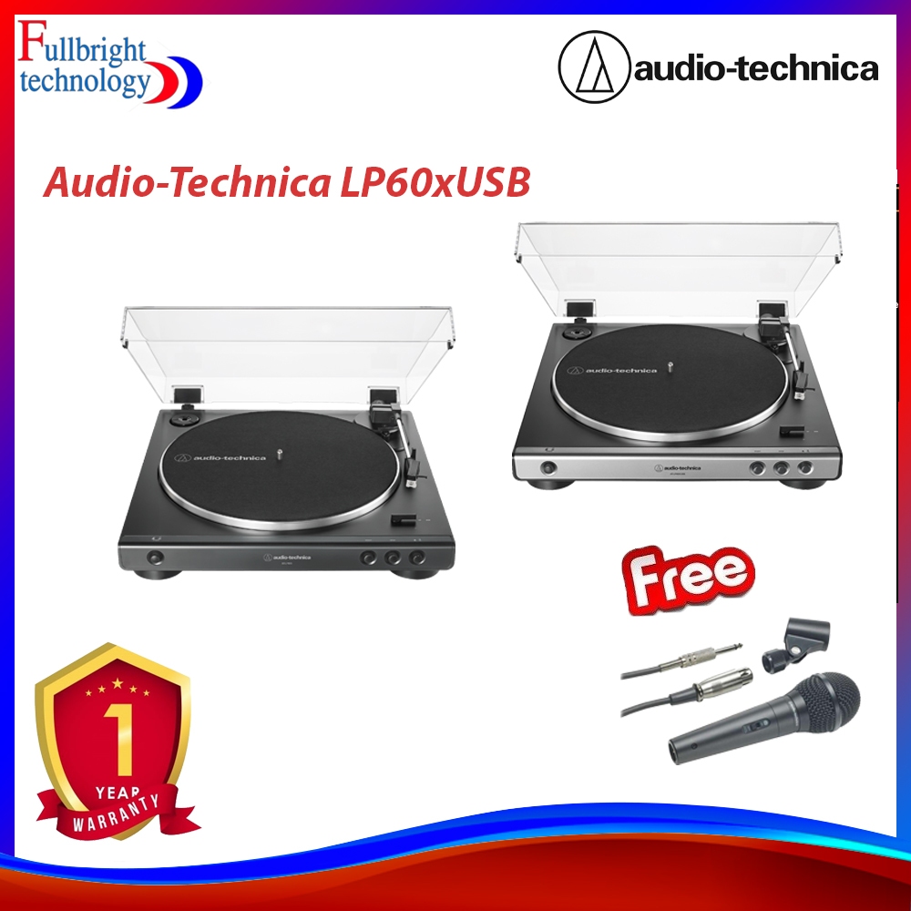 Audio-Technica LP60xUSB เครื่องเล่นแผ่นเสียง รับประกัน1ป๊