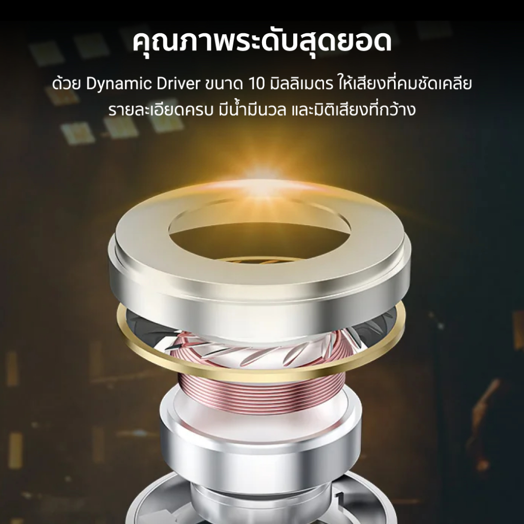 [ลดเหลือ 879] iSUPER Evo Buds Sound Pro หูฟังไร้สาย ชิป Qualcomm รองรับ aptX™ Adaptive มีเกมโหมด แบตอึด -1Y - รูปที่ 4