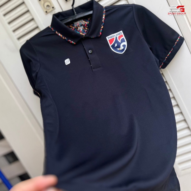 EGO SPORT TT-002 เสื้อโปโลทีมชาติไทย เสื้อโปโลไทยโทน รุ่นปลาตะเพียน