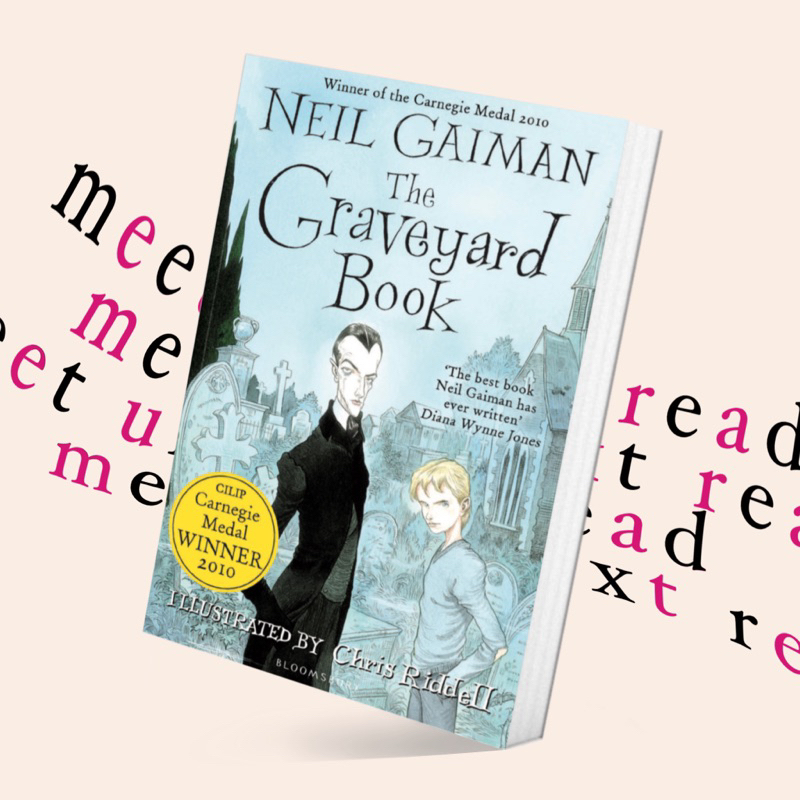 The Graveyard Book by Neil Gaiman (หนังสือภาษาอังกฤษ)