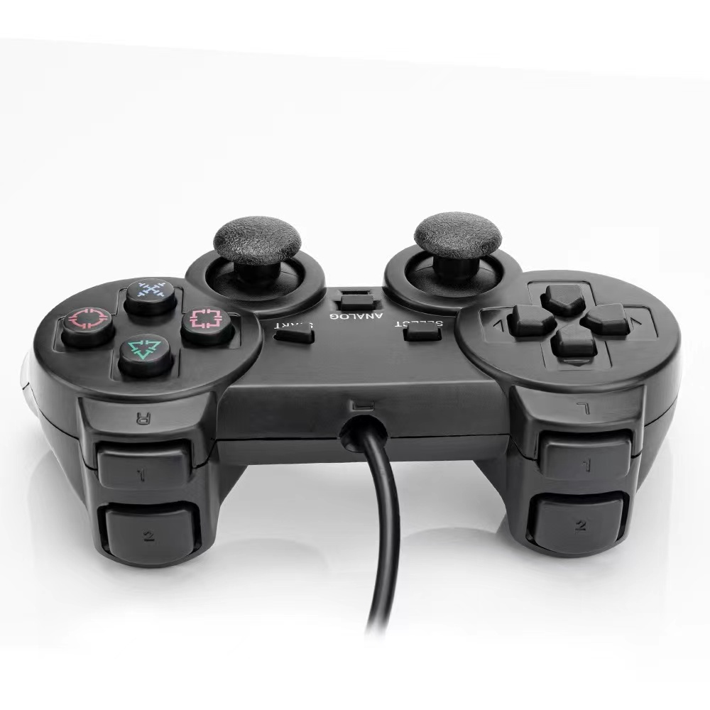 [ส่งไทย] จอยสติ๊ก PS2 จอยสติ๊กควบคุมเกม PlayStation 2 จอยสติ๊กเกมเหมาะสำหรับคอนโทรลเลอร์เกม PlayStation 2