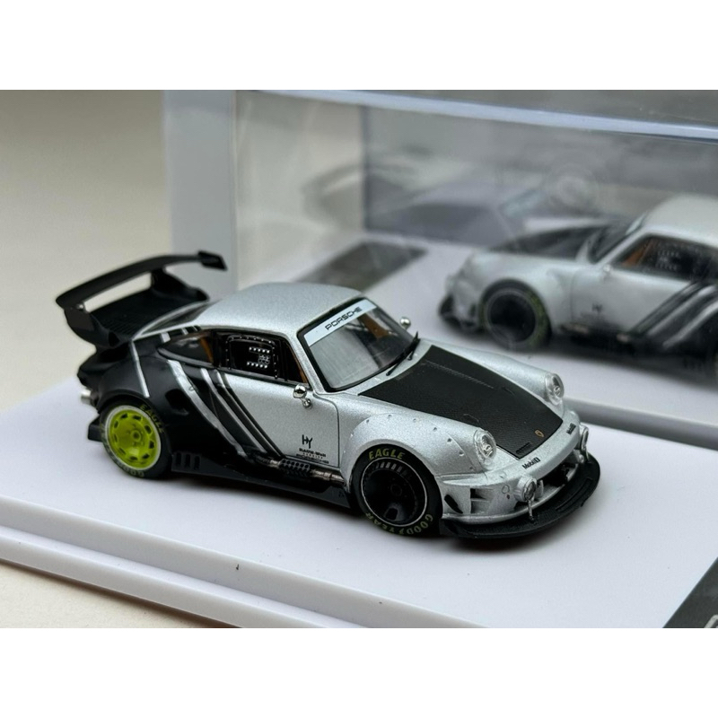 Porsche RWB 964 Cyberpunk Scale 1:64 ยี่ห้อ DCM