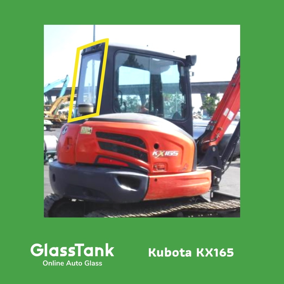กระจกหลัง คูโบต้า Kubota KX165, KX033, U55 กระจกแม็คโคร
