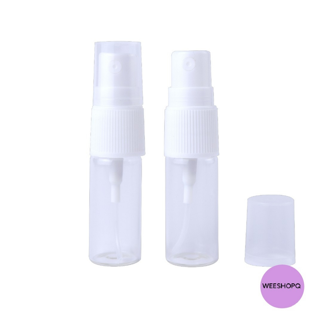 ขวดใส่น้ำหอม ขวดแก้วสเปรย์ ขวดสเปรย์ฝาใส ขนาด 10ml.