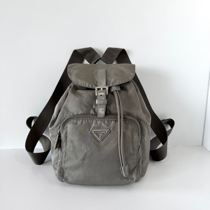 กระเป๋า Vintage Prada nylon mini backpack แท้💯
