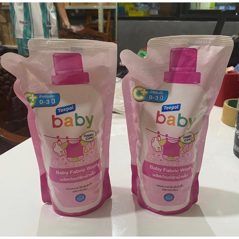 น้ำยาซักผ้าเด็ก ซื้อ 1 แถม 1(Teepol Baby )สูตรอ่อนโยน เหมาะสำหรับเด็กอ่อน