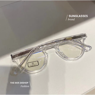KKR EYEWEAR | CANAAN แว่นกรองแสงบลูออโต้แท้! สไตล์วินเทจ ทรงเรโทร ป้องกันแสงสีฟ้าแสงแดด [ เลนส์เปลี่ยนสี ] รุ่นA5411