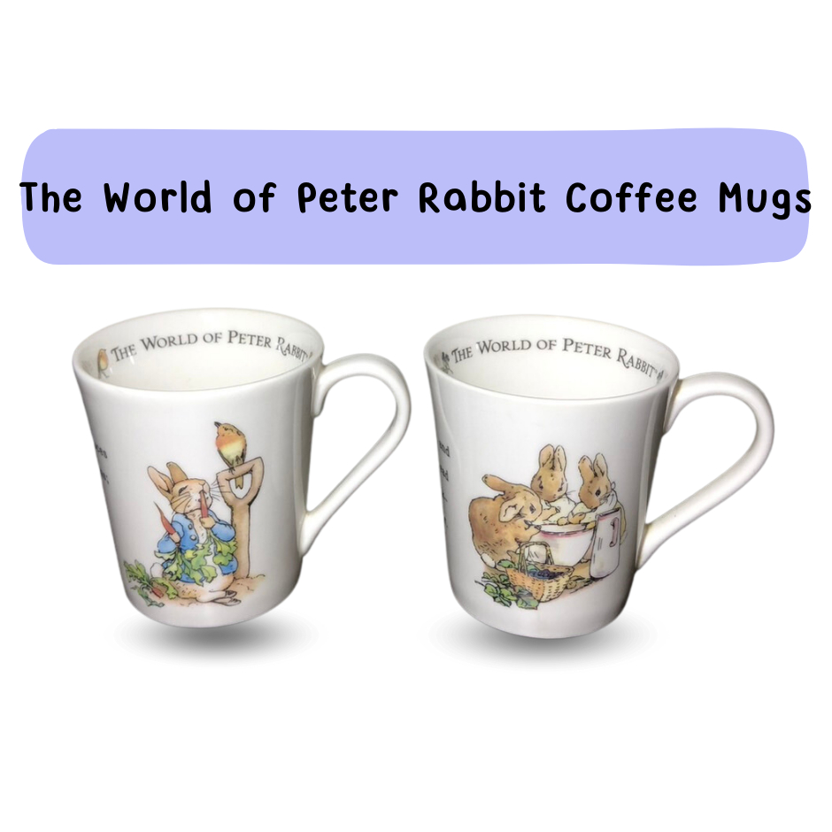 The World of Peter Rabbit Coffee Cup/Mug แก้วกาแฟปีเตอร์ แรบบิท สวยน่าเก็บสะสมมาก