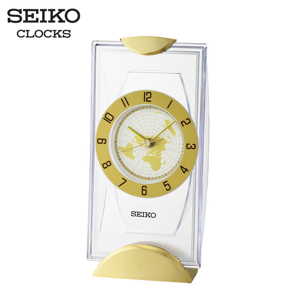 SEIKO CLOCKS นาฬิกาตั้งโต๊ะ รุ่น QXG152G ขนาด 8.4 x 4.6 นิ้ว