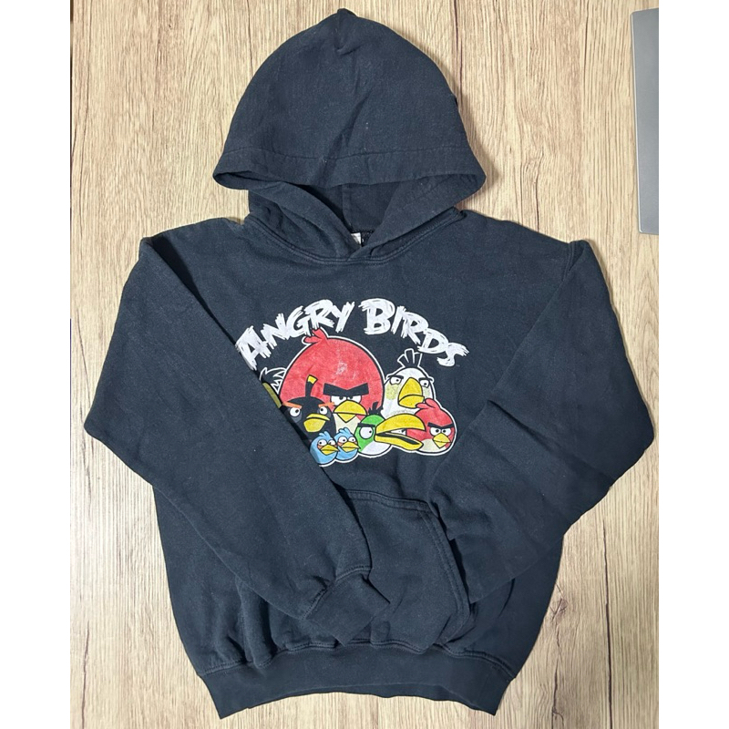 เสื้อฮู้ดแขนยาวเด็กมือ2ANGRYBIRDS