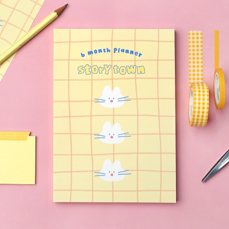 Storytown Afternoon 6-month diary (undated) ไดอารี่สำหรับ 6 เดือนแบบไม่ระบุวันที่