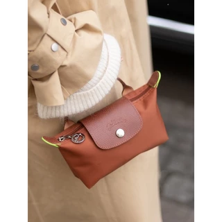 พร้อมส่ง * Longchamp Mini Pouch พร้อมชุดสายสะพาย