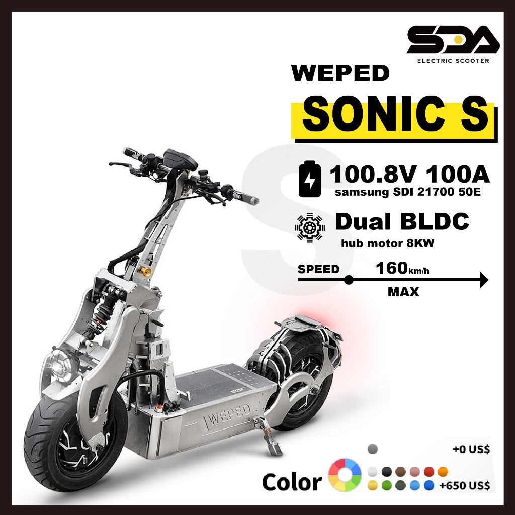 WEPED SONIC S DUAL E-SCOOTER