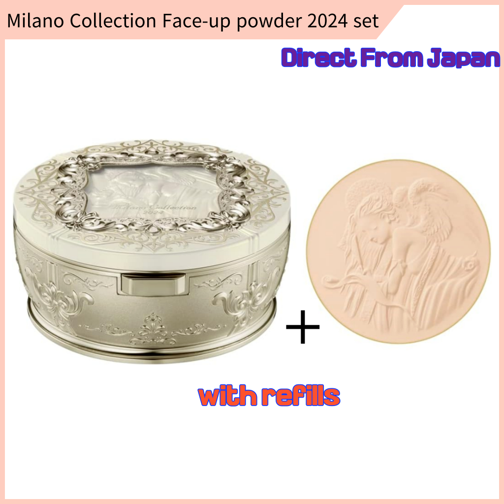 *NEW* Kanebo Milano Collection Face Up Powder 2024 Set 24g Face-up แป้งทาหน้าประสิทธิภาพสูงที่ห่อหุ้มผิวด้วยความรู้สึกชุ่มชื้น【ส่งตรงจากญี่ปุ่น】[Direct from Japan]