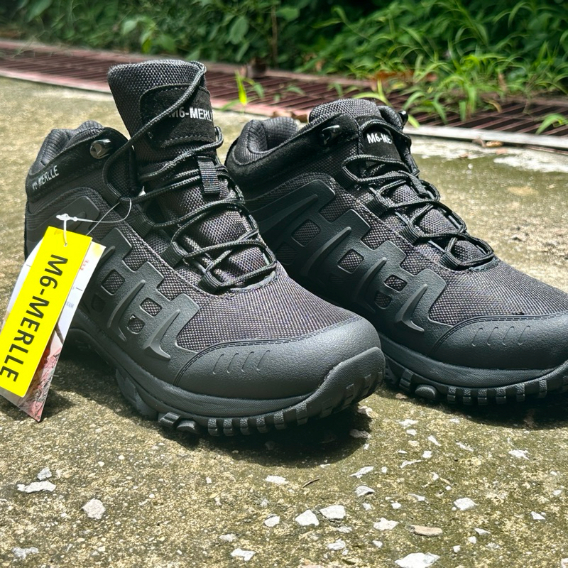 รองเท้ายุทธวิธี M6 MERLLE สีดำ