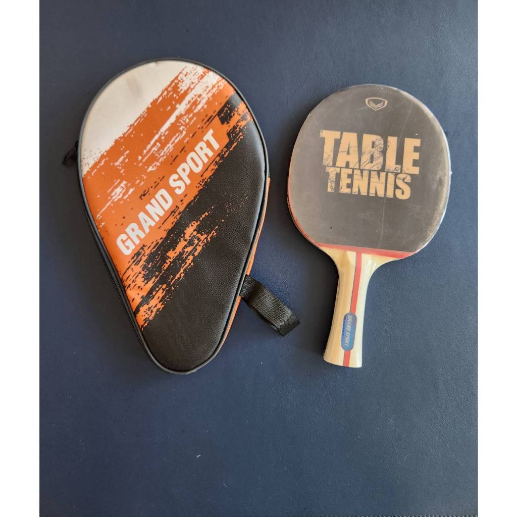 **ของแท้ส่งไว** GRAND SPORT ไม้ปิงปอง แถมซองใส่ เทเบิลเทนนิส TABLE TENNIS 378266 **** แพค 1 ข้าง***