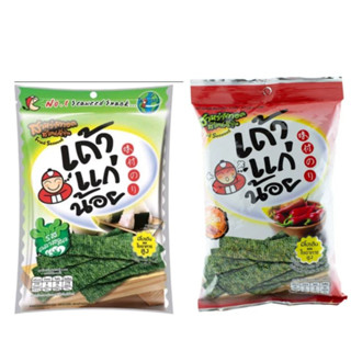 [แพค 6 ซอง[ Taokaenoi เถ้าแก่น้อย สาหร่ายทอดสไตล์ญี่ปุ่น 10ก…