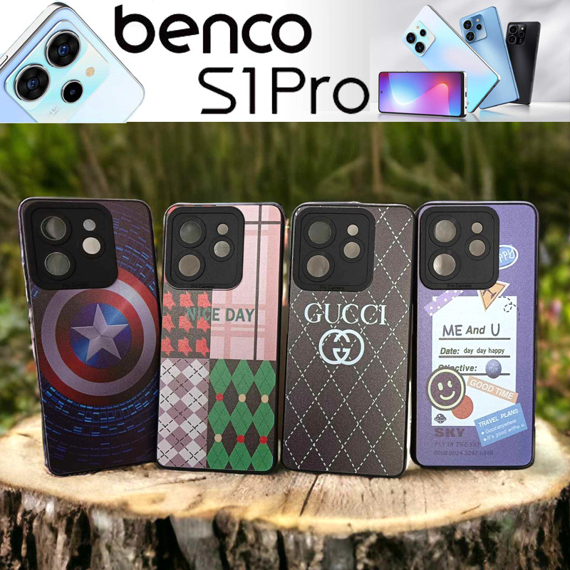 **ส่งเร็วส่งจากไทย** โปร ซื้อ 1 แถม 1 เคสยาง TPU กันรอยเลนส์กล้อง แบบลาย สำหรับ Benco S1 Pro