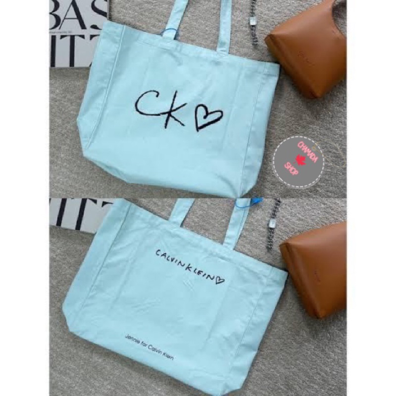กระเป๋าผ้า Jennie for Calvin Klein จากเคาน์เตอร์ CK แท้💯