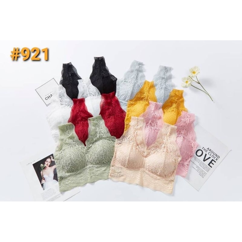 Bra Kaimook shop # X 921 ,X922 ,X925 Lace bra บราลูกไม้ ทรงกล้ามสั้น มีสายปรับได้ สำหรับสาวอวบ อก36"-42"