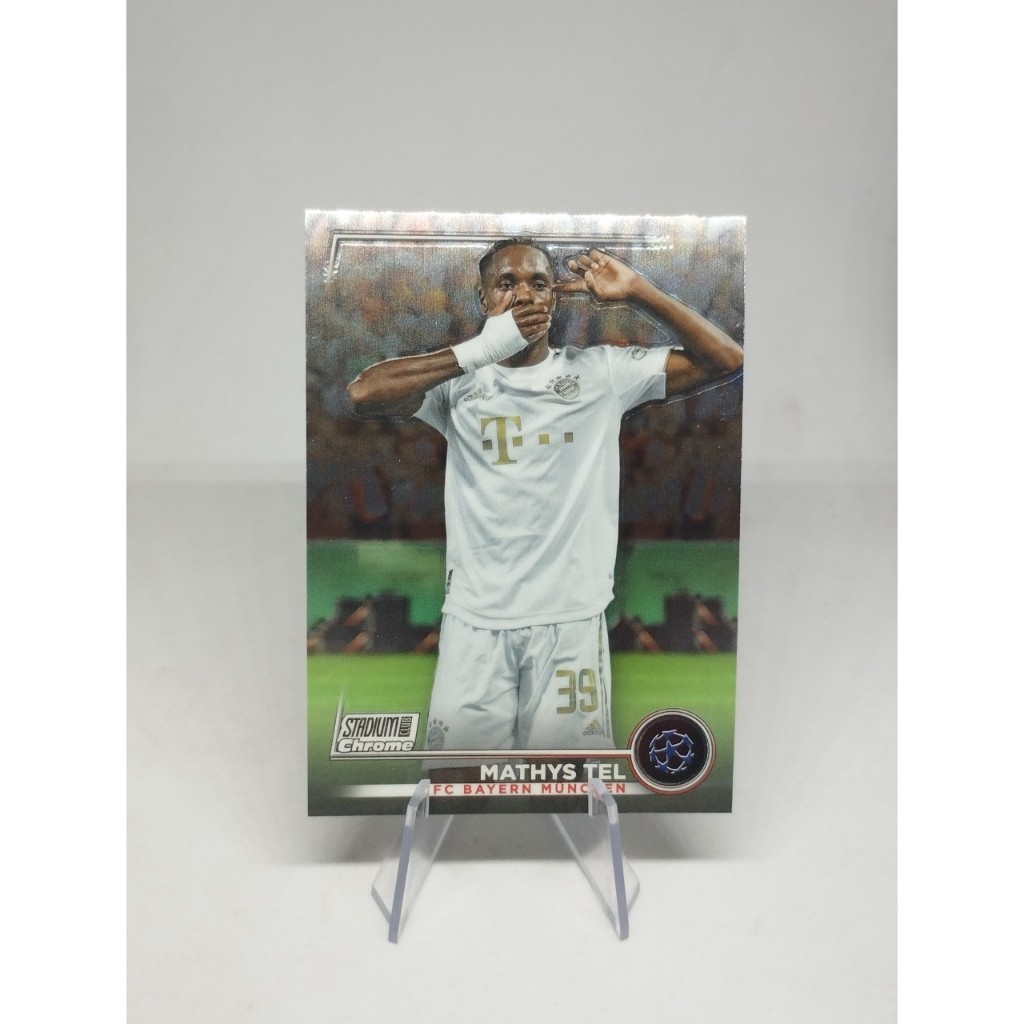 Topps Stadium Club Chrome UEFA Champions League Soccer Cards 2022-23 ราคา ถูกที่สุด ดีลบีเคเค แกลเลอรีภาพที่ 9