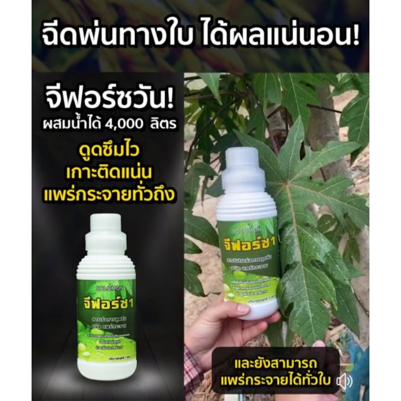 จีฟอร์ซวัน สารจับใบ ขนาด 1ลิตร