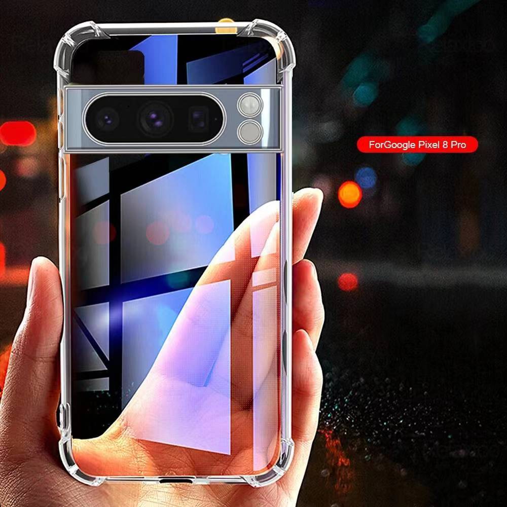 Google Pixel 8a/Pixel 8A/Pixel8ตรงรุ่น(พร้อมส่งในไทย)เคสTPUใสกันกระแทกแบบคลุมกล้องGoogle Pixel 8/Goo
