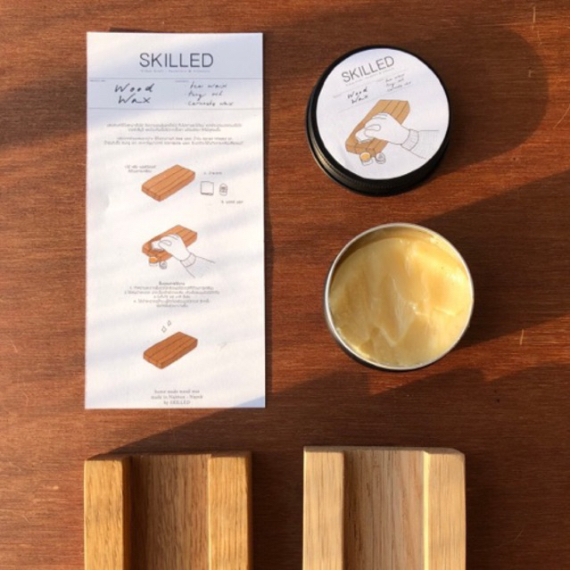 [พร้อมส่ง] น้ำมันรักษาเนื้อไม้ (wood wax) ราคา ถูกที่สุด ดีลบีเคเค รูปภาพหลัก