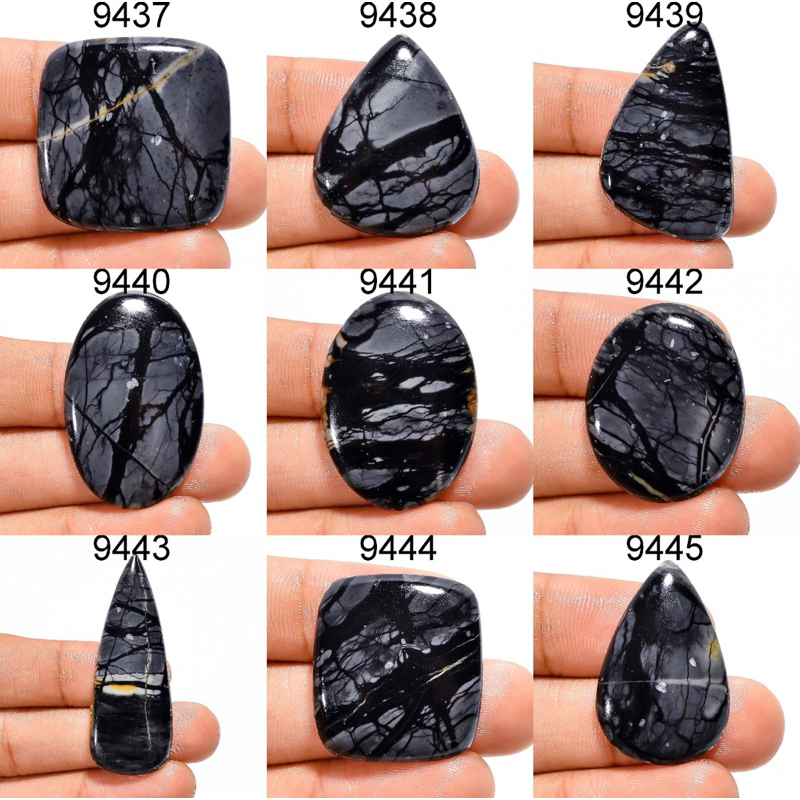 1 PC Random Pick  Natural Picaso Jasper 2-3 cm Polished Cabochon Stone / Top High Q  Jewelry Stone Healing Chakra. ราคา ถูกที่สุด ดีลบีเคเค แกลเลอรีภาพที่ 2