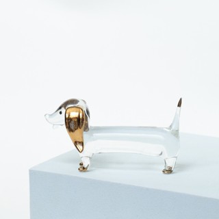 แก้วเป่า รูปสัตว์ หมาไส้กรอก แต่งบ้าน ตั้งโชว์ ของขวัญ งานแต…