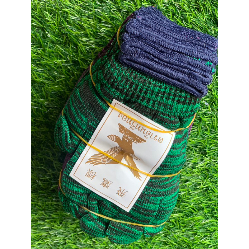 (ยกถุง 10 โหลราคาส่ง) ถุงมือไนล่อยอย่างดี ยกโหล12คู่ คละสี ถุงมือสั้นทำไร่ทำสวน ทำงานช่าง - รูปที่ 4