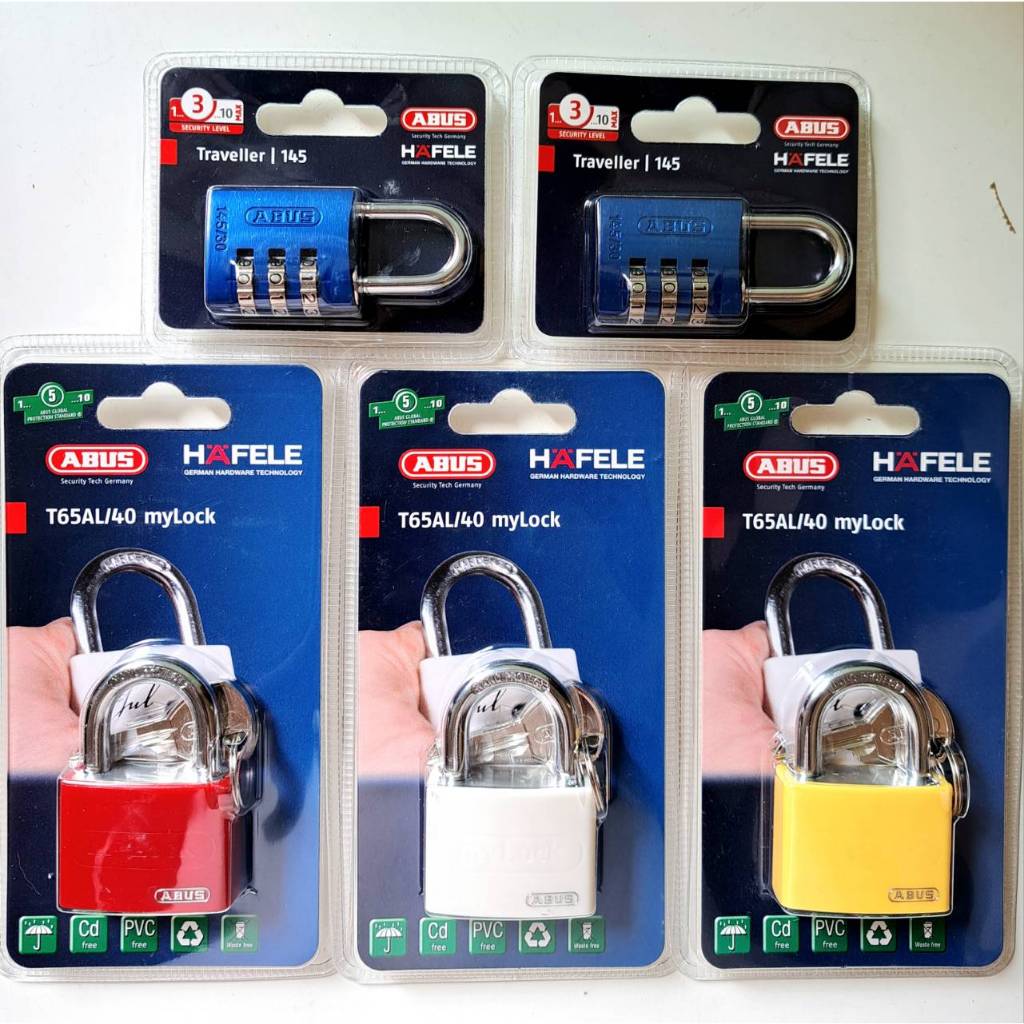 กุญแจส ABUS HAFELE T65AL/40