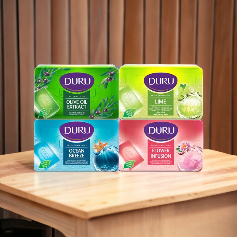 ของแท้ พร้อมส่ง (9 สูตร) ดูรู สบู่ก้อน_DURU BAR SOAP ( 90/140/150 กรัม )
