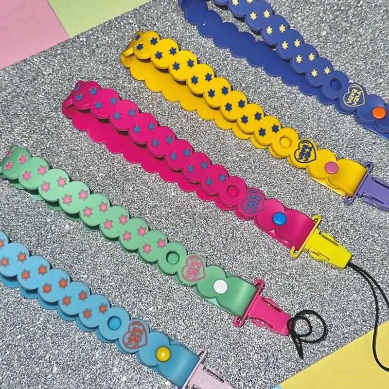 [Vavavala] Twinkle Twinkle STRAP สายห้อยมือถือ ***(ตัวการ์ตูน jibbitz ไม่ได้แถมค่ะ)