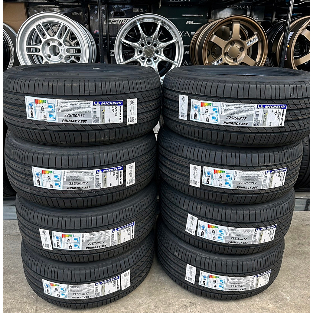 🔴 ยาง "#มิชลิน" Michelin Primacy 3 ST 225/50R17 ปี 23